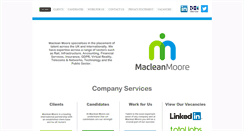 Desktop Screenshot of macleanmoore.com